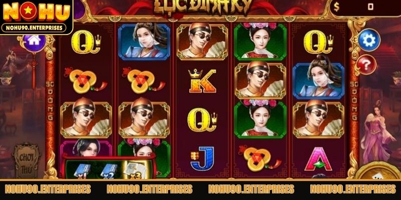 Nổ hũ Lộc Đỉnh Ký có tổng cộng 50 dòng cược khác nhau