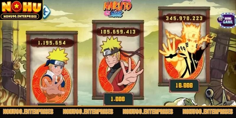 Hướng dẫn chơi nổ hũ anime Naruto từng bước chi tiết