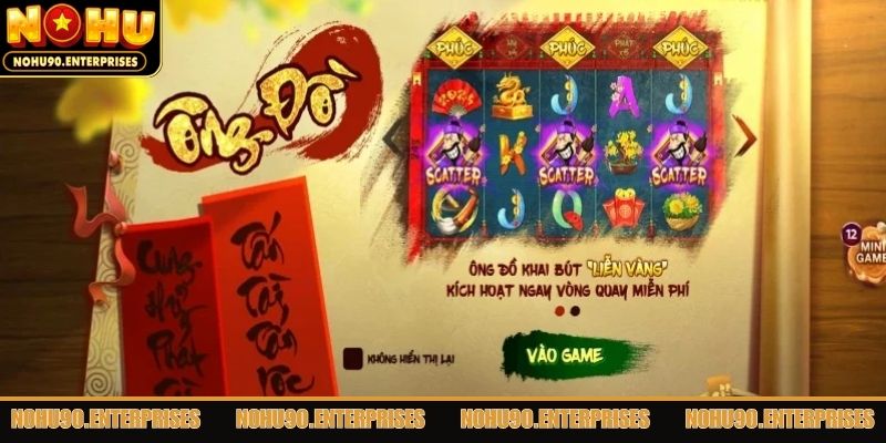Giới thiệu luật chơi game nổ hũ Ông Đồ chi tiết nhất