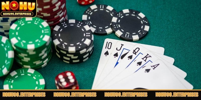 Năm vòng chơi cơ bản nhất của Poker Texas
